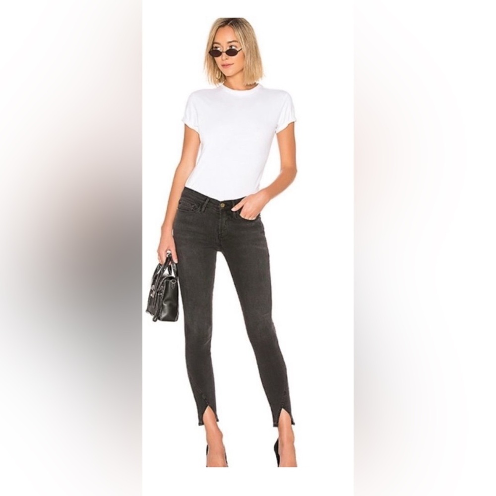 Frame Denim Black Skinny Jeans